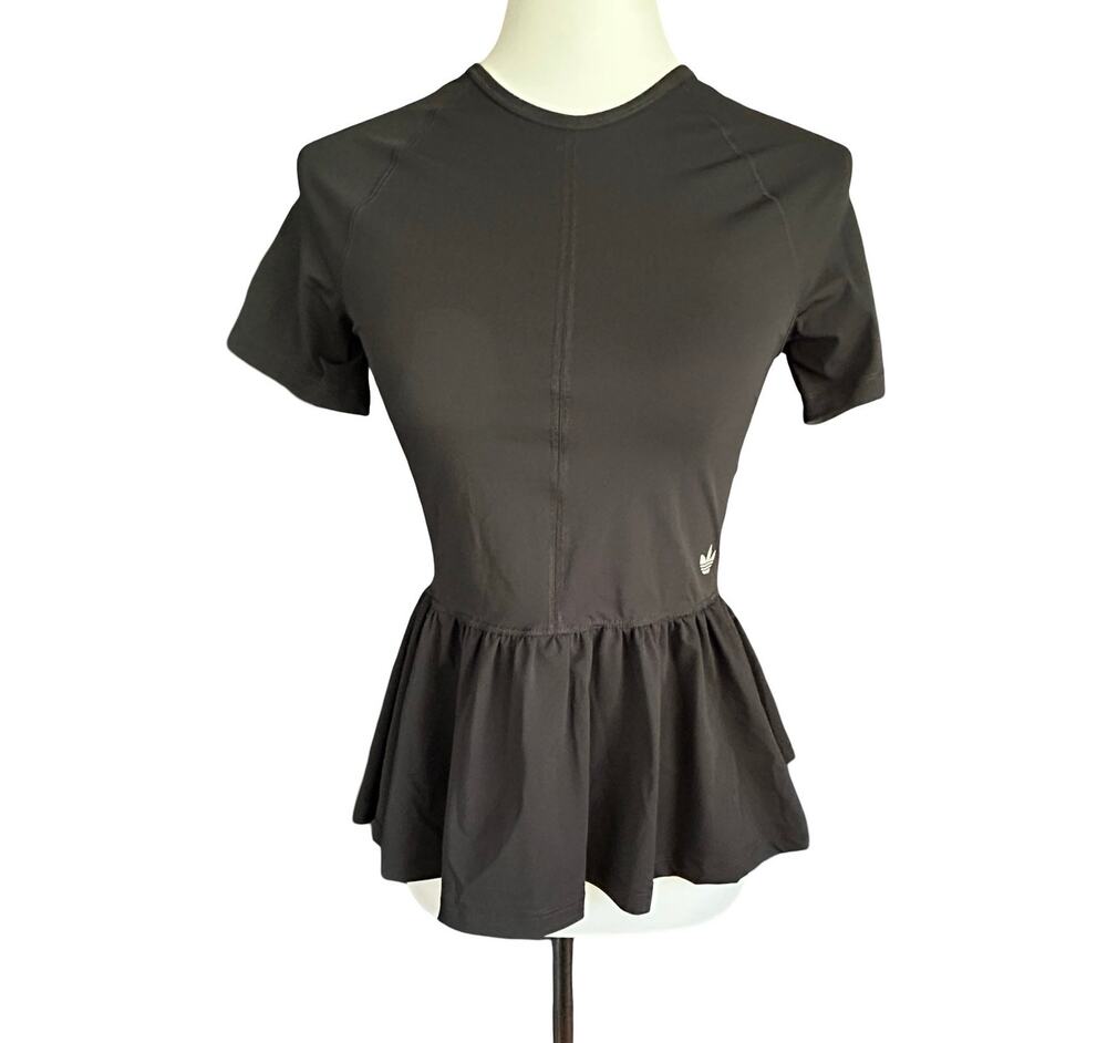 Adidas x Opening Ceremony Peplum Athleisure Top S